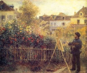 800px-Pierre-Auguste_Renoir_-_Claude_Monet_painting_in_his_Garden_at_Argenteuil